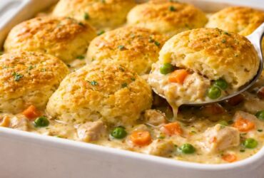 Ina Garten Chicken Pot Pie with Biscuits Recipe
