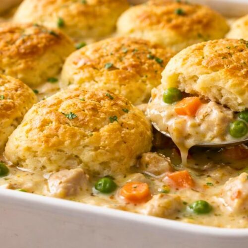 Ina Garten Chicken Pot Pie with Biscuits Recipe