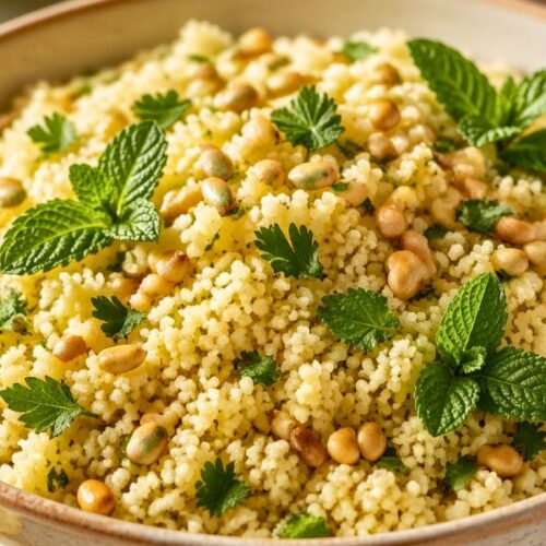 Ina Garten Couscous with Toasted Pine Nuts Recipe
