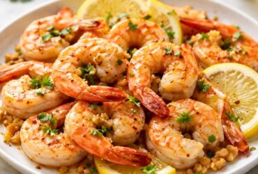 Ina Garten Roasted Shrimp with Lemon and Garlic Recipe