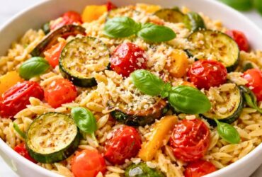 Ina Garten Roasted Vegetable Orzo Recipe