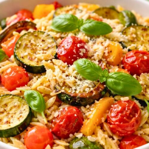 Ina Garten Roasted Vegetable Orzo Recipe