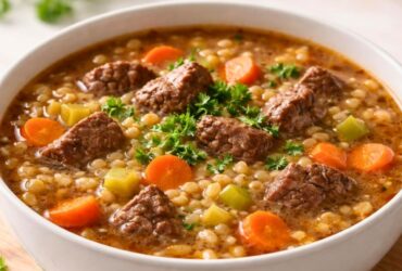 Pioneer Woman Beef Barley Soup Recipe