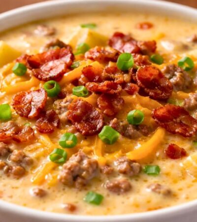 Pioneer Woman Crockpot Cheeseburger Soup Recipe