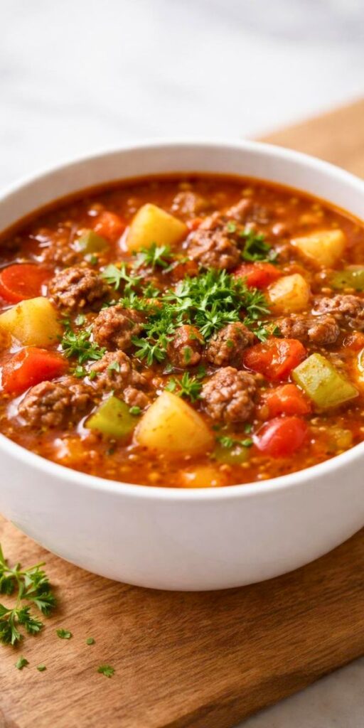 Pioneer Woman Hamburger Soup Recipe