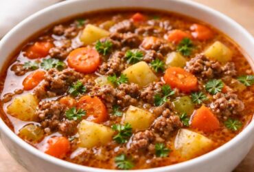 Pioneer Woman Hamburger Soup Recipe