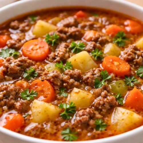 Pioneer Woman Hamburger Soup Recipe