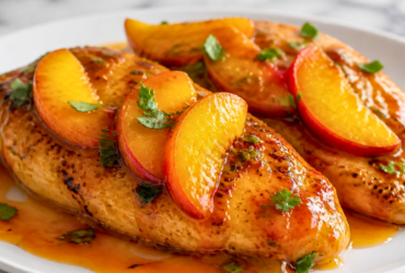 Bobby Flay Peach Chicken Recipe