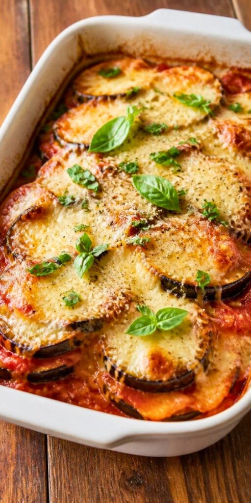 Ina Garten Roasted Eggplant Parmesan Recipe
