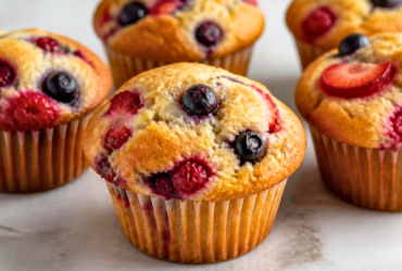 Ina Garten Tri Berry Muffins Recipe