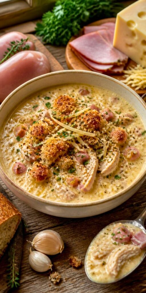 Chicken Cordon Bleu Soup Recipe
